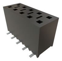 SAMTEC SSM-105-L-DV PCB Receptacle, Board-to-Board, 2.54 mm, 2 Rows, 10 Contacts, Surface Mount