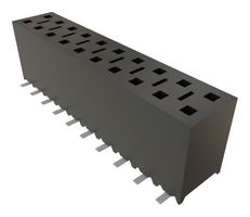 SAMTEC SSM-110-L-DV PCB Receptacle, Board-to-Board, 2.54 mm, 2 Rows, 20 Contacts, Surface Mount