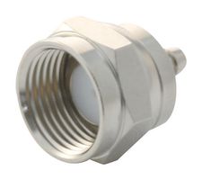 AMPHENOL RF 222113 RF / Coaxial Connector, F Coaxial, Straight Plug, Crimp, 75 ohm, RG179, RG187, Brass