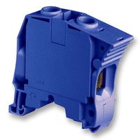 TE CONNECTIVITY - ENTRELEC 1SNK516020R0000 DIN Rail Mount Terminal Block, 2 Ways, 10 AWG, 35 mm², Screw, 125 A