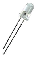 BROADCOM HLMP-ED33-SV000 LED, Red, Through Hole, T-1 3/4 (5mm), 20 mA, 2.4 V, 630 nm