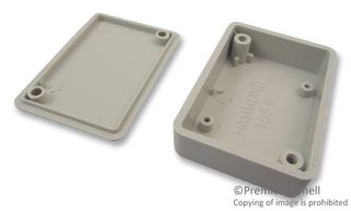 HAMMOND 1551FGY Plastic Enclosure, Handheld, ABS, 50 mm, 35 mm, 15 mm, IP54