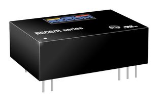 RECOM POWER REC6-1205SRW/R10/C Isolated Through Hole DC/DC Converter, ITE, DIP, 2:1, 6 W, 1 Output, 5 V