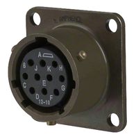 AMPHENOL INDUSTRIAL MS3112E22-55S Circular Connector, MIL-DTL-26482 Series I, MS3112 Series, Box Mount Receptacle, 55 Contacts