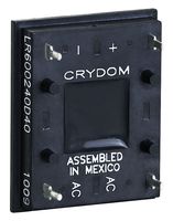 SENSATA/CRYDOM LR600240D40 Solid State Relay, LR Series, DIP, 40 A, 280 VAC, PCB, Through Hole, Zero Crossing