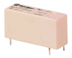 FINDER 43.61.9.024.2300 General Purpose Relay, 43 Series, Power, SPST-NO, 24 VDC, 16 A