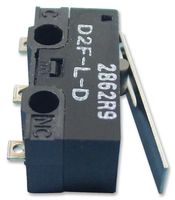 OMRON ELECTRONIC COMPONENTS D2FLD Microswitch, Miniature, Lever, SPDT, Solder, 3 A, 30 VDC