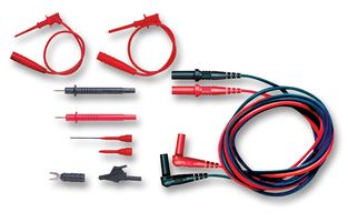 POMONA 5543B Test Lead Kit, Electronic, Multimeter, Leads, Probes, Probe Adapters, Crocodile Clip, Spade Lug