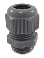 HYLEC 50.620 PA/R Cable Gland, M20 x 1.5, 5 mm, 13 mm, Nylon 6 (Polyamide 6), Grey, IP67