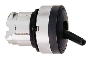 SCHNEIDER ELECTRIC ZB4BD28 Industrial Pushbutton Switch, Harmony XB4 Series, 16 mm, Off-(On), Flush, Black