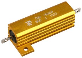 TE CONNECTIVITY - CGS HSA505K6J Resistor, Solder Lug, 5.6 kohm, HS Series, 50 W, ± 5%, Solder Lug, 1.25 kV