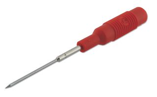 HIRSCHMANN TEST AND MEASUREMENT 973601101 Test Probe Connector, Point, Multifunction, Safety Measuring Leads, MZS 1 - PRUEF Series