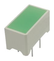 KINGBRIGHT DE/2GD LED Bar Graph Array, Green, 20 mA, 2.5 V, 52 mcd, 2 LEDs, 7.5mm x 14mm