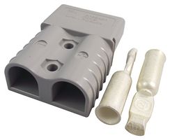 ANDERSON POWER PRODUCTS 6800G1 Rectangular Connector, SB120, 2 Contacts, Plug, Crimp, 1 Row