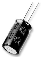 PANASONIC EEUTA1E101 Electrolytic Capacitor, 100 µF, 25 V, ± 20%, Radial Leaded, 2000 hours @ 125°C, Polar