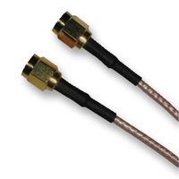 AMPHENOL RF 135101-01-36.00 RF / Coaxial Cable Assembly, 36 ", 91.44 cm, RG316, SMA Straight Plug, SMA Plug, 50ohm, 50 ohm