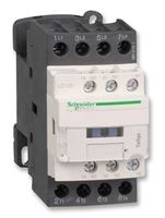 SCHNEIDER ELECTRIC LC1DT40E7 Contactor, LC1D, DIN Rail, 600 VAC, 4PST-NO, 4 Pole