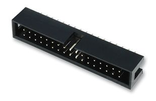 AMPHENOL COMMUNICATIONS SOLUTIONS T821106A1S100CEU Pin Header, Wire-to-Board, 2.54 mm, 2 Rows, 6 Contacts, Through Hole Straight, T821