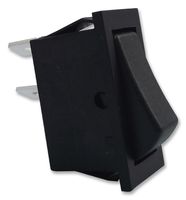 ARCOLECTRIC / BULGIN LIMITED C1300AAAAA Rocker Switch, On-Off, SPST, Non Illuminated, Panel Mount, Black, 1300 Series