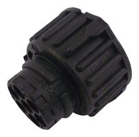 TE CONNECTIVITY - AMP 967650-1 Circular Connector, Circular Industrial, 1.5mm System Series, Cable Mount Receptacle, 7 Contacts