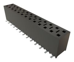 SAMTEC SSM-113-L-DV PCB Receptacle, Board-to-Board, 2.54 mm, 2 Rows, 26 Contacts, Surface Mount