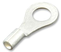 TE CONNECTIVITY - AMP 31428 Ring Tongue Terminal, M2.5, #4, 22 AWG, 0.4 mm², Budget