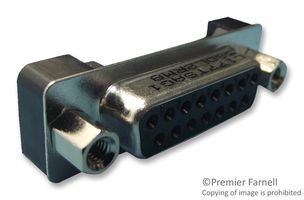 AMPHENOL COMMUNICATIONS SOLUTIONS L177TSAG15SOL2RM8 D Sub Connector, DB15, Standard, Receptacle, TS, 15 Contacts, DA, Solder
