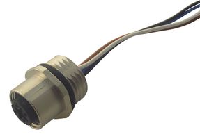 PHOENIX CONTACT 1693788 Sensor Cable, M12 Receptacle, Free End, 4 Positions, 500 mm, 19.6 "