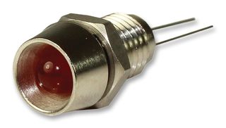 CAMDENBOSS IND513113-LED-RD LED Panel Mount Indicator, Red, 8 mm, 10 mA, Not Rated