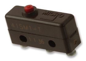 HONEYWELL 41SM1-T Microswitch, Subminiature, Pin Plunger, SPDT, Solder, 11 A, 125 VDC