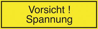 HELLERMANNTYTON 597-64202 Label, Warning, 37 mm, 105 mm, Vinyl Film, Warning