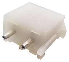 AMP - TE CONNECTIVITY 641963-1 Rectangular Power Connector, 2 Contacts, Universal MATE-N-LOK, Through Hole Mount