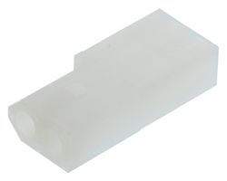 TE CONNECTIVITY - AMP 770342-1 Connector Housing, Commercial 0.062", Receptacle, 2 Ways, 3.68 mm, Pin & Socket Contacts