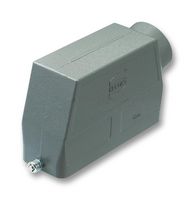 HARTING 09 30 024 0541 Heavy Duty Connector, PG29 Side Entry, 2 Pegs, High Profile, Hood, Side Entry, Aluminium Body