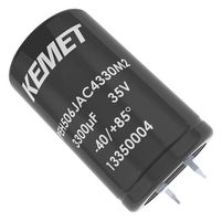 KEMET PEH506SBE3470M2 Electrolytic Capacitor, Snap-in, 470 µF, 250 V, ± 20%, Snap-In, 3000 hours @ 85°C