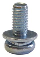 ETTINGER 081.55.446 Machine Screw, M4, 10 mm, Steel 8.8, Zinc, Pan Head Torx
