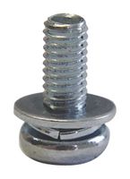 ETTINGER 081.55.566 Machine Screw, Spring Washer, M5, 16 mm, Steel 8.8, Zinc, Pan Head Torx
