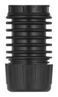WERMA 63083000 Signal Indicator Accessory, KombiSIGN 40, Adapter, Tube Mount, 40mm Dia., Black