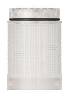 WERMA 63413075 Visual Signal Indicator, TwinLIGHT, LED, Red, Continuous, Flashing, 24VDC, 24VAC, IP66, 40mm Dia.