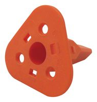 TE CONNECTIVITY - DEUTSCH W3S Connector Accessory, Orange, Wedge Lock, AMP DT Series DT06-3S Plug Automotive Connectors