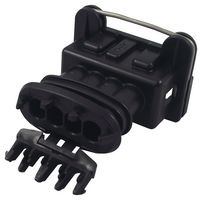 TE CONNECTIVITY - AMP 282192-1 Automotive Connector Housing, JPT, Plug, 4 Ways, AMP Junior Power Timer Series Pin Contacts