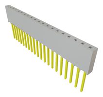 SAMTEC SSQ-120-03-F-S PCB Receptacle, Board-to-Board, 2.54 mm, 1 Rows, 20 Contacts, Through Hole Mount
