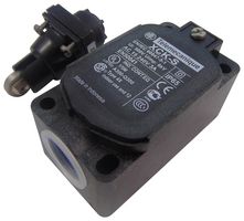 TELEMECANIQUE SENSORS XCKS102 Limit Switch, Roller Plunger, SPST-NO, SPST-NC, 10 A, 240 V, 12 N-m, OsiSense XC Series