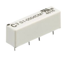 SENSATA / CYNERGY3 S1-0504D Reed Relay, SPST-NO, 5 VDC, S1 Series, Through Hole, 180 ohm, 1 A