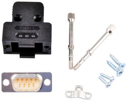 MOLEX / FCT 173114-0091 D Sub Connector, DB9, Standard, Plug, 9 Contacts, DE, Solder Cup