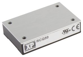 XP POWER RCQ50110S15 Isolated Through Hole DC/DC Converter, Railway, DIP, 2:1, 50 W, 1 Output, 15 V