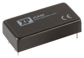 XP POWER JCK5048S12 Isolated Through Hole DC/DC Converter, ITE, DIP, 2:1, 50 W, 1 Output, 12 V