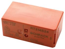 TE CONNECTIVITY - SCHRACK RT214730 Power Relay, SPDT, 230 VAC, 12 A, RT1 Series, Through Hole, Non Latching