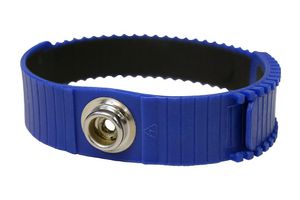 SCS 4620-10 Wristband, ESD, Stud Terminal, Blue, 66 mm Max Circumference