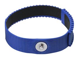 SCS 4620 Anti Static Wrist Strap, Adjustable, Blue, Stud, 4600 Series